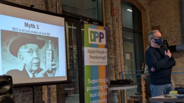 My return to public speaking at events
